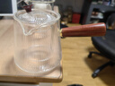 忆壶茶（YIHUTEA） 玻璃茶壶侧把泡茶壶 电陶炉煮茶器功夫茶具套装煮茶壶茶道杯 【竖纹加厚】宜香壶850ml 实拍图