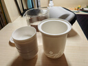 琦轩源 旅行茶具日式便携功夫茶具耐热玻璃茶壶防烫户外快客杯定制LOGO 玻璃逸尚一壶六杯-素白 实拍图