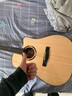 Tigerrogen德国泰格罗根虎牌山路民谣吉他 面单板吉它全单静音 初学进阶儿童 41英寸DC原木色-云杉单板&桃花芯 原声 实拍图