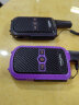 柘恒（haperpet）对讲机迷你小型户外酒店餐厅民用商用大功率远距离USB充电儿童专业无线手台 魅夜紫+耳机 实拍图