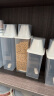 阿司倍鹭（ASVEL）塑料密封米桶米箱2kg 米缸储物罐五谷杂粮盒家用带计量杯 2个装 晒单实拍图