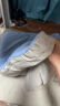 海澜之家（HLA）床上四件套全棉水洗棉套件100%纯棉活性印染裸睡亲肤被套床单枕套 烟雨蓝-三件套  被套150*200cm 实拍图