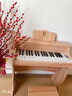 俏娃宝贝儿童钢琴玩具女孩生日礼物1-3-6一8岁宝宝六早教音乐5小男孩2 北欧风智能款：大号木质37键小钢琴 实拍图