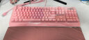 雷蛇（Razer） 黑寡妇蜘蛛V3 机械键盘有线键盘游戏键盘 RGB电竞少女馆 黑寡妇蜘蛛V3粉晶绿轴-104键 实拍图