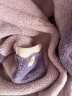果壳（Gukoo）睡衣女冬加厚迪士尼珊瑚绒睡袍女加厚睡袍可外穿情侣睡衣D 紫色黛西睡袍 S 晒单实拍图