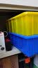 固乡塑料盒子长方形小方盒 物料盒 元件盒收纳盒工具盒零件盒 X4# 黄色 300*200*80mm 实拍图