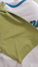 左西男童T恤2024夏款儿童美式复古拼接短袖纯棉宽松上衣 浅绿色 140  晒单实拍图