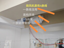 艾美特换气扇管道风机斜流增压大吸力强力静音厨房电机油烟排气扇抽风机 【新升级4寸开关】DPT10-20B 实拍图