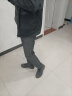 京峋牛仔裤男士春夏季潮流新款直筒弹力修身长裤夏天复古工装休闲裤子 蓝色+黑色-（加绒款） 32 【建议体重115-145斤左右】 实拍图