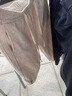 啄木鸟（TUCANO）休闲裤女士棉质舒适时尚百搭直筒显瘦运动长裤子女装 灰色 M 实拍图