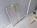 富立仕阳光房玻璃屋顶隔热板铝箔聚氨酯保温板室内吊顶设备隔热冷库材料 1cm厚 (1.2*0.6米)单面铝板一张 实拍图