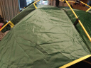 卢卡诺帐篷户外全自动3-4人露营沙滩野外遮阳休闲装备 【双人充气床套餐一】3-4人绿色 实拍图