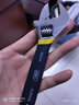 得力（deli）活动扳手 家用防滑塑柄大开口卫浴板子多功能工业级万工具 6寸【沾塑款电镀晶体铬】 DL120006 实拍图