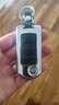 马自达汽车钥匙包套适用于CX-4CX-5CX-8昂克赛拉阿特兹睿翼专用遥控器锌合金钥匙壳男女锁匙扣 折叠两键-银黑色款 马自达6 马自达5 马自达8 马自达2 实拍图