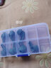 比博欧适用Huawei华为FreeLace Pro蓝牙耳机硅胶套耳机套FreeLace Pro2耳塞鲨鱼鳍运动防掉耳帽耳机配件 云杉绿大号【三对，送收纳盒】 实拍图