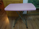 方杰折叠桌便携家用学习桌户外可升降折叠桌简易书桌椅办公电脑小桌子 长76cm(粉色)单桌 实拍图