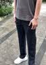 罗蒙（ROMON）西裤男春秋季西装裤男商务时尚韩版修身男士长裤青年痞帅休闲男裤 黑色 32 （建议体重130-140斤） 实拍图