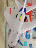 宝乐星 儿童玩具早教大号会讲故事的卡通客机惯性A380飞机模型滑行航客机 女孩男孩玩具生日礼物 实拍图
