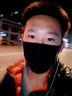 淘有型防尘口罩男潮防晒面罩女情侣儿童透气夏季薄款黑色聚氨酯海绵口罩 海绵口罩成人款 黑色【3只装】 实拍图