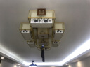 思洛迪 欧式水晶吊灯别墅客厅灯复式楼梯灯酒店大堂工程  直径60 高度70 两层 送三色LED 晒单实拍图