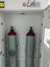 巨瑞全钢防爆气瓶柜安全柜氧气乙炔钢瓶储存柜实验室气体双瓶煤气罐柜 双瓶气瓶柜一代报警器白色 晒单实拍图