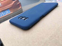 毅美 适用三星S8轻奢版手机壳s8+超薄盖乐世sm十加磨砂g9500硬壳3星带磁吸铁保护套Galaxy盖乐世外壳套 岩砂黑丨经典款 S8 十（g9550） 实拍图