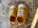 M1&M2童鞋女童帆布鞋男童室内鞋幼儿园室外小白鞋儿童鞋子女学步鞋398 黄色 27 适合脚长16.5cm 实拍图