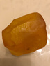 御蜜琥珀蜜蜡原石原矿鸡油黄花蜡吊坠手串圆珠戒面练手料批发支持鉴定 C101801— 16.66克 （全皮原石） 0.001mm 0.001颗 实拍图