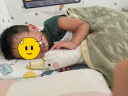 艾洛迪大白鹅毛绒玩具公仔娃娃儿童婴儿排气枕宝宝安抚枕头趴睡胀气大鹅 爱洛黄(3D安抚豆豆款）65cm 实拍图
