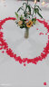 酷依宝 玫瑰花瓣2000片求婚表白床上布置酒店结婚用品生日惊喜装饰品 实拍图