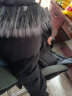 南极人（Nanjiren）羽绒服男冬季中长款加厚修身中青年连帽潮牌男装外套大衣服 黑色 XL（140-155斤） 实拍图