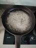 荣事达（Royalstar）天然陶土炒锅不粘锅家用无油烟双色炒菜锅电磁炉燃气灶适用带盖 【陶釜-摩卡色】内径 30cm 实拍图
