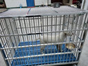 金百特【升级满焊加粗加厚】圆管笼不锈钢狗笼子大型犬宠物狗别墅金毛 加粗加厚不锈钢 【折叠款】-125*79*105cm 实拍图