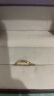 周生生 莫比乌斯环素圈gin足金实心5G黄金戒指对戒93863R计价 17圈 - 2.43克(含工费320元) 晒单实拍图