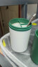 JAJALIN旅行洗漱杯可拆2个刷牙杯牙缸创意简约牙具盒旅游洗漱杯套装浅绿 实拍图
