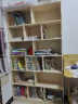 蔓斯菲尔（MSFE） 书架简约落地收纳多功能大容量省空间储物架多层置物书架柜子 【实木松木15格】100X24X180CM 实拍图