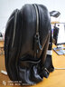 荟妮双肩包女真皮百搭潮休闲时尚头层牛皮软皮女士出行大容量旅行背包 黑色-大号 实拍图