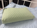 上梵 全荞麦枕头荞麦皮枕芯睡眠枕头荞麦壳颈椎枕头配全棉枕套 抹茶绿苦荞版 实拍图