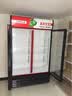 维仕美饮料柜展示柜冷藏柜立式商用冰柜冰箱啤酒水饮料便利店单门双门超市展示柜鲜花水果蔬菜保鲜柜商场 升级加大款双门上压机【蓝白】 直冷节能款一级节能50% 实拍图