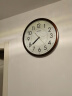 SEIKO精工时钟挂钟客厅钟表挂墙石英钟机芯夜光家用现代简约大气免打孔 QXA629B（98%人的选择） 实拍图