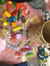北欧时光（BEIOUSHIGUANG）木制磁性切水果玩具水果蔬菜切切看切切乐过家家厨房玩具 33件豪华果蔬桶装 实拍图