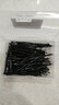 AiChoice加厚一字夹刘海夹简约发夹头饰盘头发小黑夹子发卡子边夹顶夹发饰 弧形夹大号100根盒装（长6cm） 实拍图
