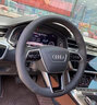 奥迈尔适用于奥迪A6L方向盘套真皮翻毛手缝A4L/A3/Q5L/Q3/Q7/A5/A7S8TT牛皮 NAPPA牛皮两侧打孔+红色线 实拍图