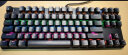 航世（BOW）G19 有线机械键盘 热插拔机械键盘 电脑办公键盘 电竞游戏键盘 87键混光键盘  红轴 黑色 实拍图