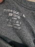 三枪（THREEGUN）新疆棉秋衣秋裤男士保暖裤纯棉抗静电修身弹力贴身打底秋裤 深麻灰(男款) 2XL 实拍图