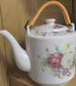 陶沁泉陶瓷茶壶青花瓷套装茶具景德镇凉水冷水茶水泡茶提梁壶大容量 繁花似锦单壶2.8L 实拍图