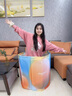 晟旎尚品泡澡桶可折叠成人洗澡桶家用婴儿童游泳桶浴桶坐浴盆沐浴神器渐变 实拍图