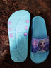 迪士尼儿童拖鞋夏宝宝女童洗澡防滑凉拖鞋小孩软底公主室内家居鞋 GE222651湖蓝 内长22cm 220 实拍图