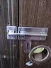 乐优家（LEYOUJIA）锁扣不锈钢明插销门后扣门栓卫生间门锁室内 4寸挂锁插销 实拍图