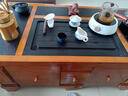 慕萌功夫茶几新中式火烧石实木茶台家用茶几桌组合自动上水办公泡茶桌 柚木色 120*65*56cm茶几 实拍图
